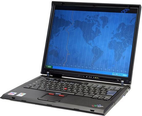 Ремонт материнской платы на ноутбуке Lenovo ThinkPad T42